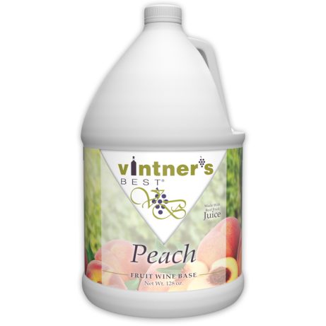 VINTNER'S BEST® PEACH FRUIT WINE BASE 128 OZ (1 GALLON)