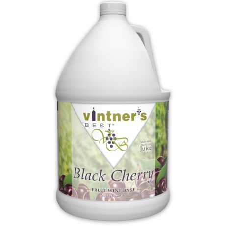 VINTNER'S BEST® BLACK CHERRY FRUIT WINE BASE 128 OZ (1 GAL)